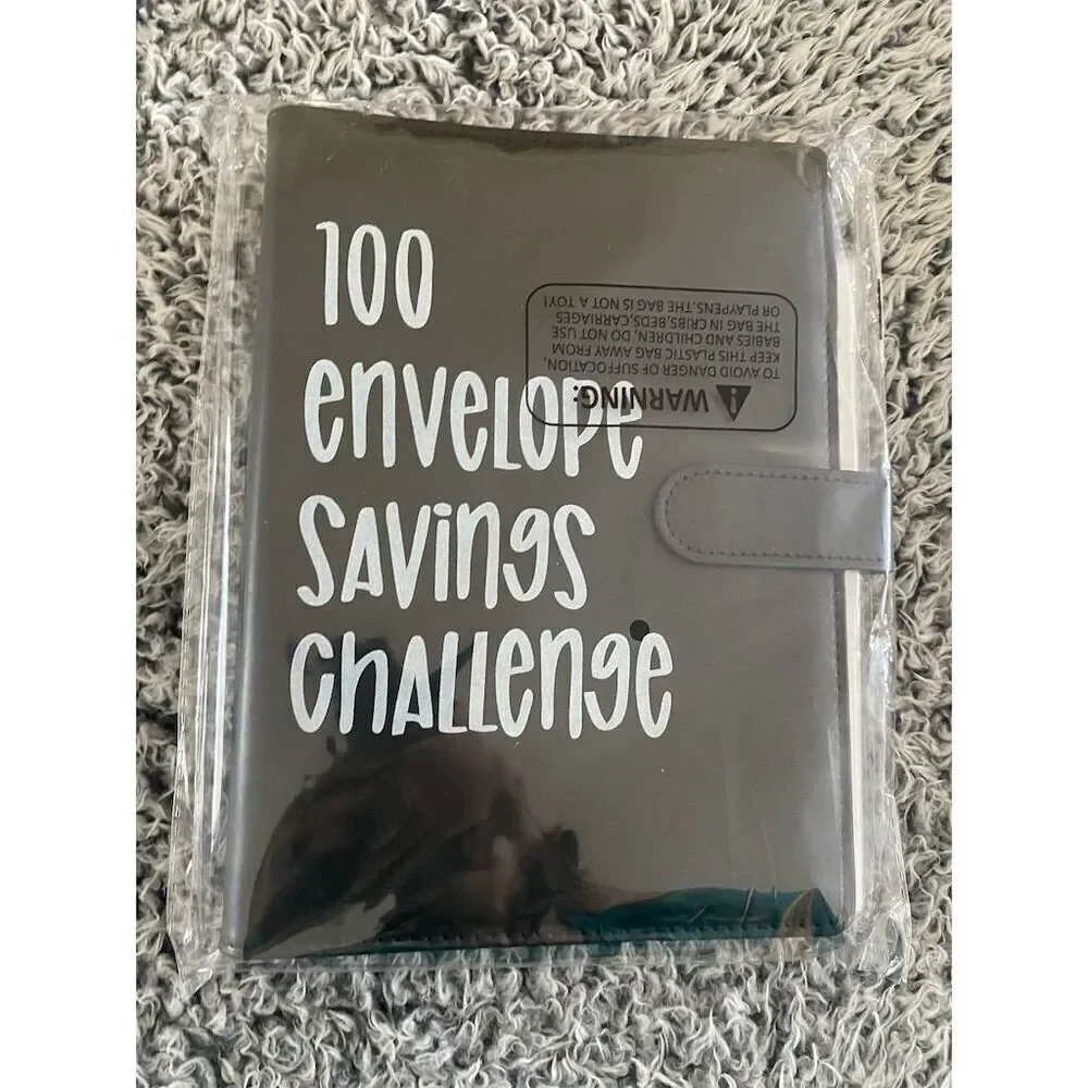 100 Envelope Savings Challenge Binder Budget Planner Money Saving Book